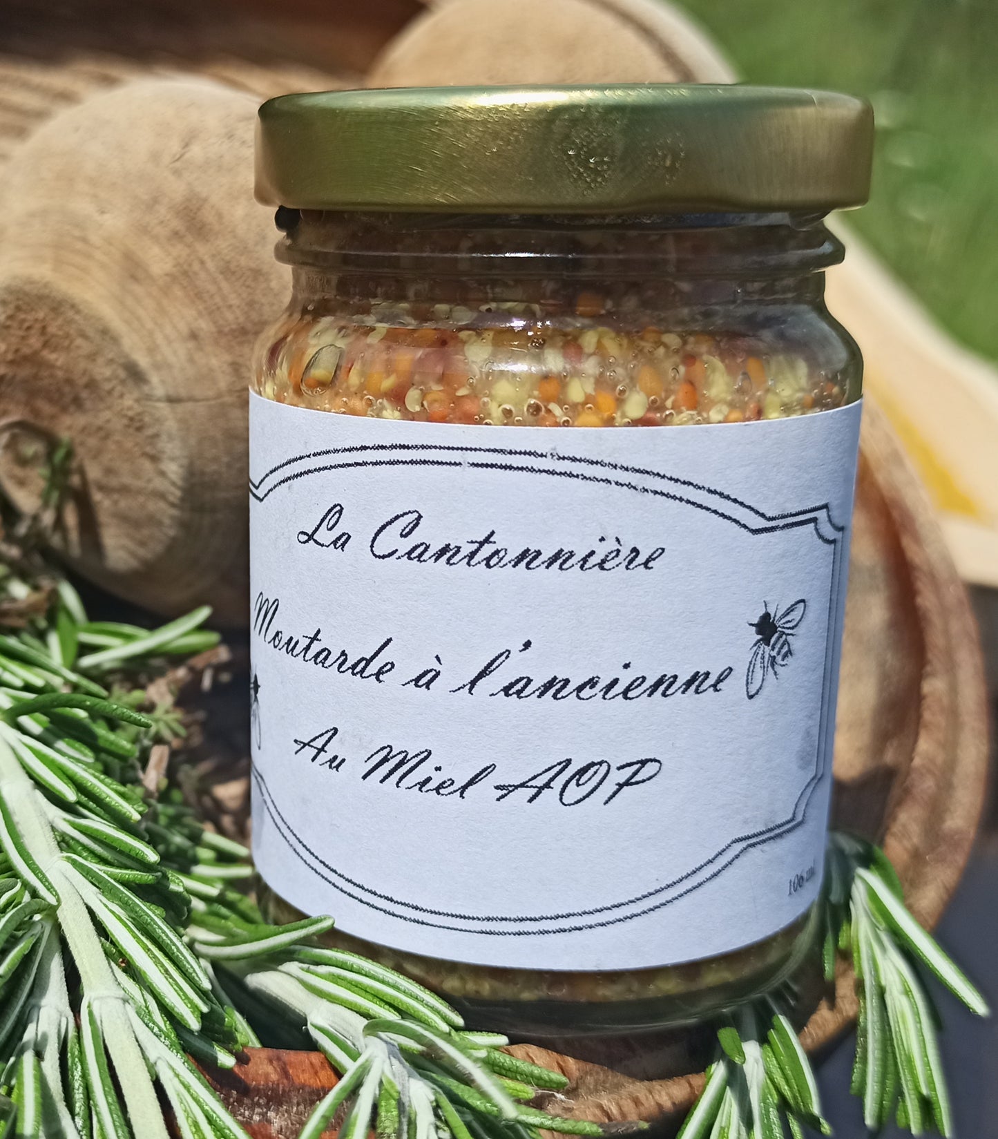 Moutarde au miel à l'ancienne