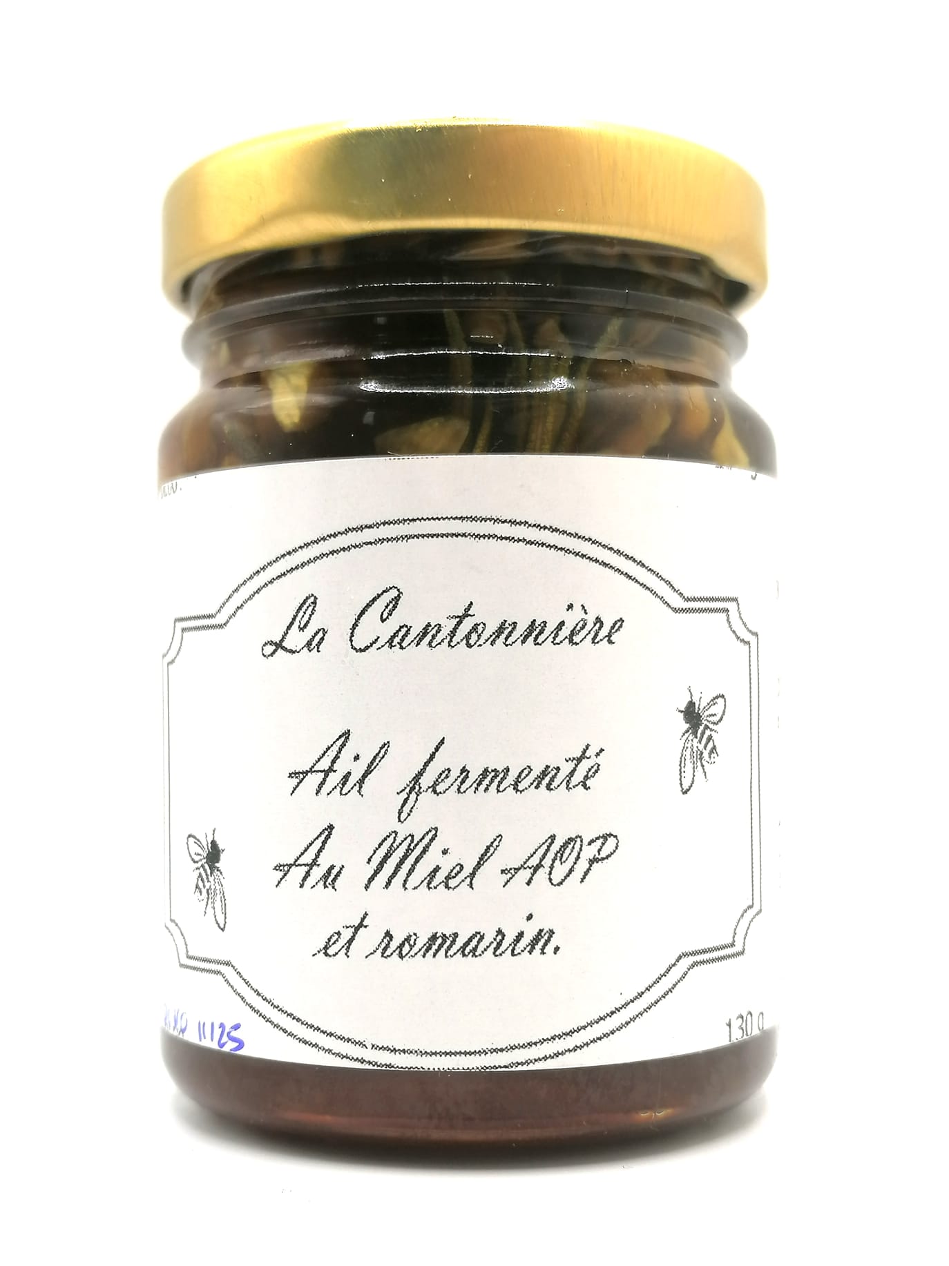 Ail fermenté au miel et au romarin